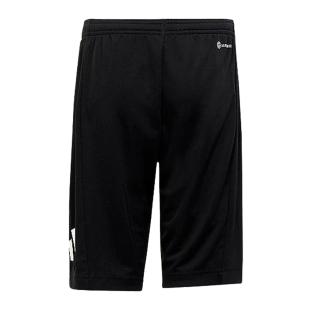 Short Noir Garçon Adidas Logo vue 2