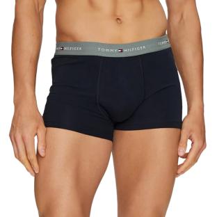 X3 Boxers Noir/Kaki/Vert/Bleu Homme Tommy Hilfiger Trunk vue 2