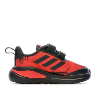 Baskets Rouge Garçon Adidas Fortarun Spider-man vue 2