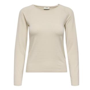 T-Shirt Manches Longues Beige Femme JDY Kaiser vue 0
