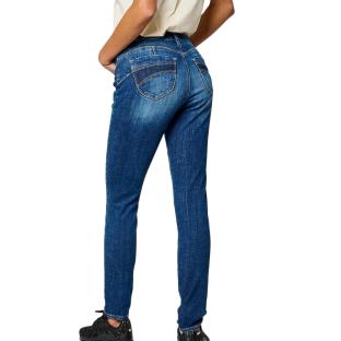 Jean Slim Bleu Femme Kaporal Redhbl vue 2
