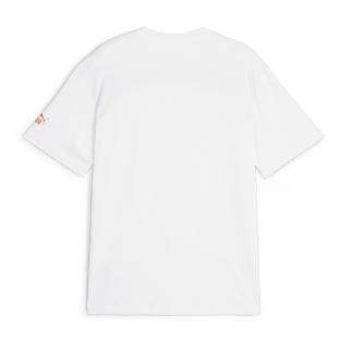 OM T-shirt Blanc/Gris Homme Puma vue 0