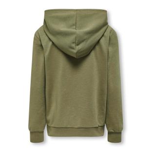 Sweat à capuche vert Fille Kids ONLY Kogrosa vue 0