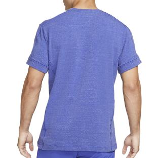 T-shirt Violet Homme Nike Yoga vue 2