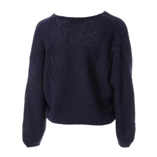 Pull Marine Fille Teddy Smith Academy vue 2
