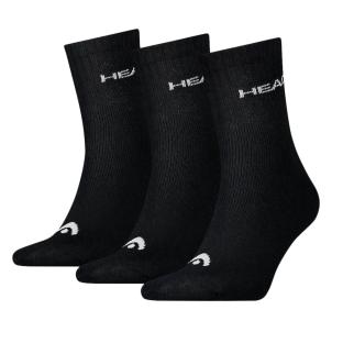 Chaussettes Noires Homme Head Crew 3p pas cher