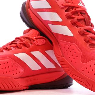 Chaussures Tennis Rouge Homme Adidas Adizero Cybersonic 2 vue 0