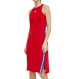 Robe Rouge Femme Adidas W Fi 3s Dress pas cher