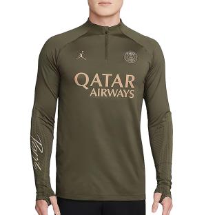 PSG Sweat Training 1/4 Zip Homme Nike Jordan 23/24 vue 0