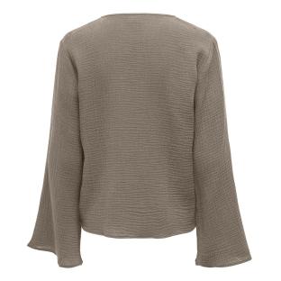 Blouse Taupe Femme JDY Theis Life vue 0