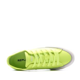 Baskets Jaune Fluo Femme Replay Snap vue 4