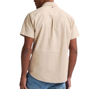 Chemise Beige Homme Petrol Industries Desert vue 2