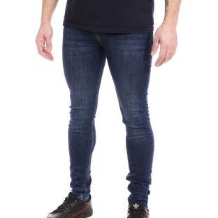 Jean Skinny Bleu Foncé Homme Teddy Smith Flash vue 0
