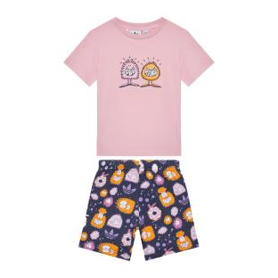 Ensemble short Rose Fille Adidas Set pas cher