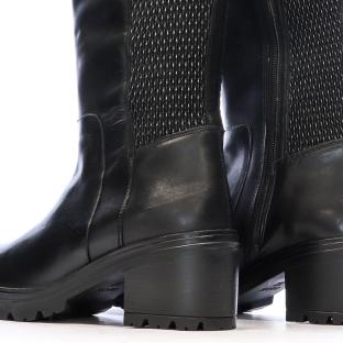 Bottes Noir Femme Geox Damiana vue 7