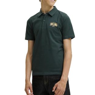Polo Vert Garçon Jack & Jones Jjaero vue 0