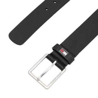 Ceinture Noire Homme Tommy Hilfiger Flag Leather 4.0 vue 2