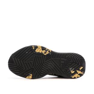 Chaussures de basketball Gris/Noir Mixte Adidas Ownthegame 2.0 K vue 5