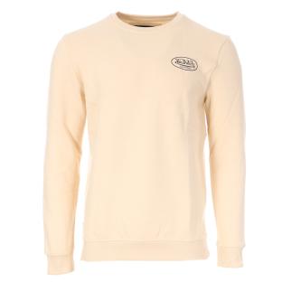 Sweat Beige Homme Von Dutch Crew vue 0