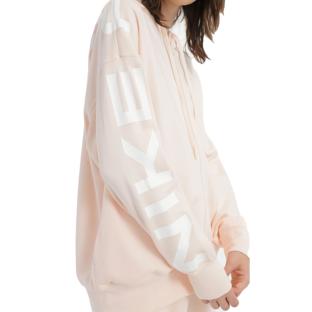 Sweat Zippe à Capuche Rose Pale Femme Nike Air vue 0