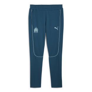 OM Jogging Bleu Canard Homme Puma Om Casuals pas cher