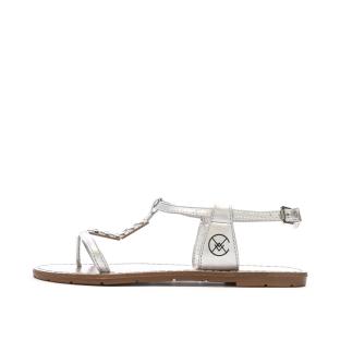 Sandales Argent Femme Chattawak PETUNIA pas cher