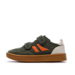 Baskets Kaki/Orange Garçon Xti 151408 pas cher