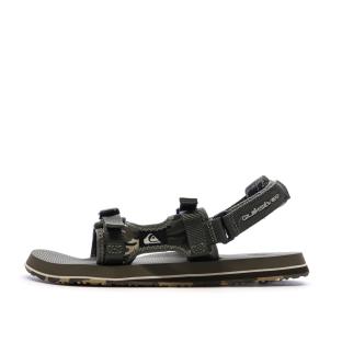 Sandales Kaki Homme Quiksilver Monkey Caged pas cher