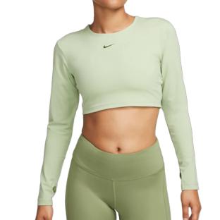 T-Shirt Vert Femme Nike Crop pas cher