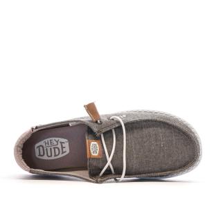 Chaussures Gris Chiné Femme Hey Dude Wendy Stretch vue 4