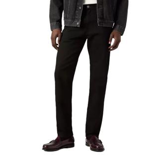 Jean 502 Noir Homme Levi's Taper pas cher