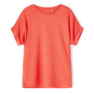 T-Shirt Orange Fille Name It KYRRA vue 0