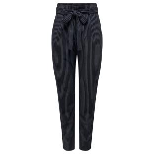 Pantalon Fluide Marine à rayures Femme JDY Tanja vue 3