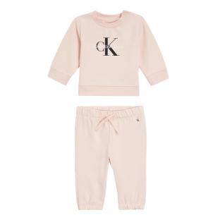 Survêtement Rose Garçon Calvin Klein Jeans Monogram vue 0
