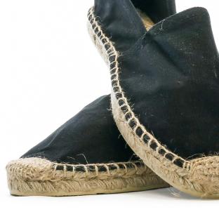 Espadrilles Noir Femme Ushuaia Dimitri vue 6
