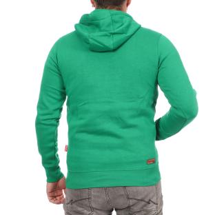 Sweat à Capuche Vert Homme Supreme Grip Lenny vue 2
