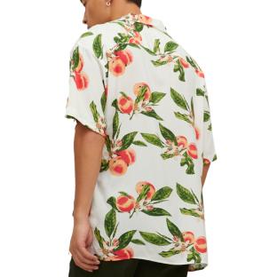 Chemisette Blanche Pêche Homme Jack & Jones Flores vue 2