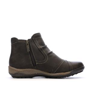 Bottines Marron Femme Relife Jilspray vue 2