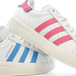 Baskets Blanches Femme Adidas Superstar Ayoon vue 7