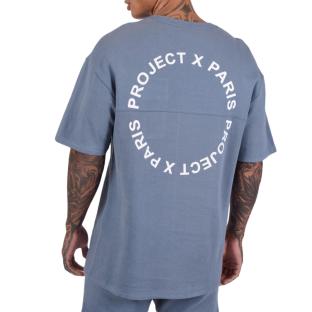 T-shirt Bleu Homme Project X Paris 0304 vue 2