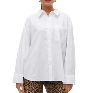 Chemise Blanche Femme Vero Moda Mida Oxford pas cher