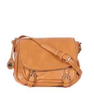 Sac à Bandoulière Marron Femme Manoukian ALYSON pas cher