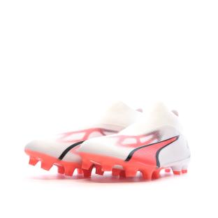 Chaussures de Foot Blanc/Rose Homme Puma Ultra Match+ LL FG/AG vue 6