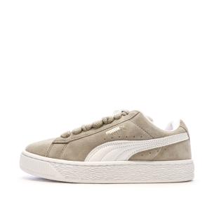 Baskets Beiges Femme Puma Suede XL pas cher