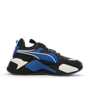 Baskets Noires/Bleu Garçon Puma Rs-x Playstation 396657 vue 2