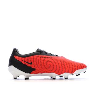 Chaussures de football Noires/Rouges Homme Nike Phantom vue 2