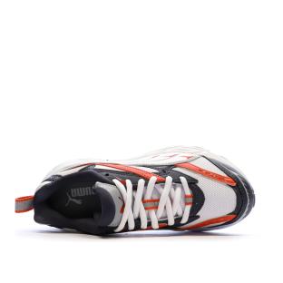 Baskets Blanches/Noires/Rouges Homme Puma Morphic vue 0