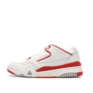 Baskets Blanches/Rouges Homme Le Coq Sportif Nineties vue 0