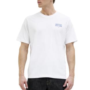 T-shirt Blanc Homme Jack & Jones 12276717 vue 3