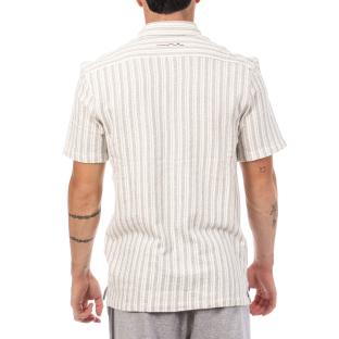 Chemise Ecru/Beige Homme Teddy Smith Akuma vue 0